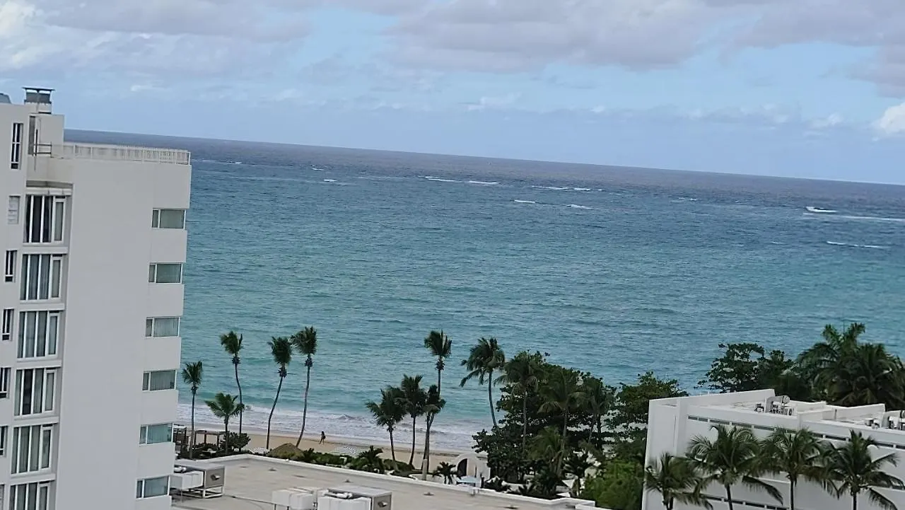 Beachfront Serenity: Remodeled Condo with City Views San Juan 0*,  Puerto Rico
